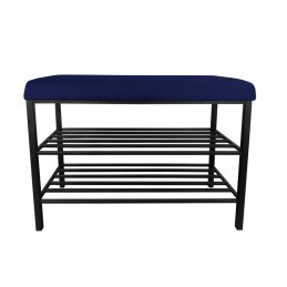 Szafka na buty tkanina Welur – regał i półka do przedpokoju