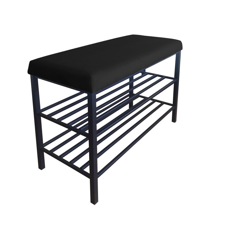 Szafka na buty tkanina Welur – regał i półka do przedpokoju