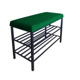 Szafka na buty tkanina Welur – regał i półka do przedpokoju