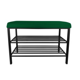 Szafka na buty tkanina Welur – regał i półka do przedpokoju