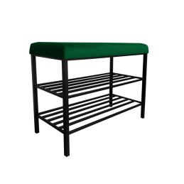 Szafka na buty tkanina Welur – regał i półka do przedpokoju