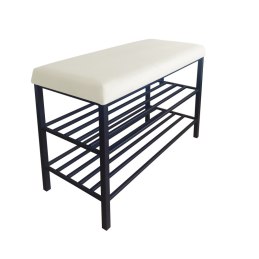 Szafka na buty tkanina Welur – regał i półka do przedpokoju