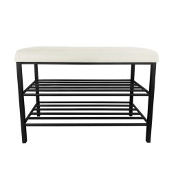 Szafka na buty tkanina Welur – regał i półka do przedpokoju