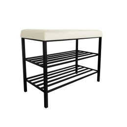 Szafka na buty tkanina Welur – regał i półka do przedpokoju