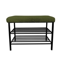 Szafka na buty Rolf14 – czarny stelaż, porządek i elegancja