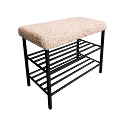 Szafka na buty Rolf14 – czarny stelaż, porządek i elegancja