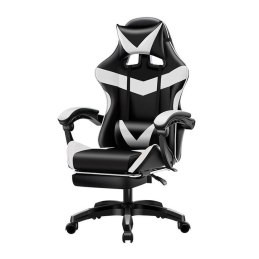 Fotel gamingowy, siedzenie gamingowe RACER czerwony