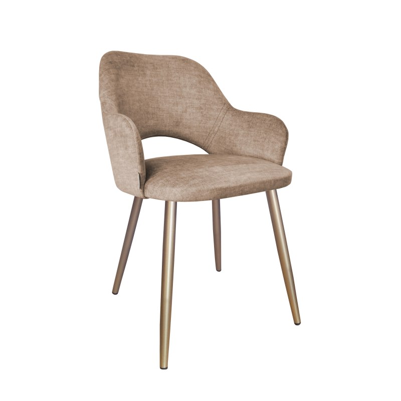 Krzesło Milano tkanina Vogue – noga metalowa, styl i komfort