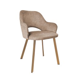 Krzesło Milano tkanina Vogue noga metalowa