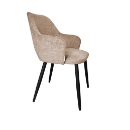 Krzesło Milano tkanina Vogue – noga metalowa, styl i komfort