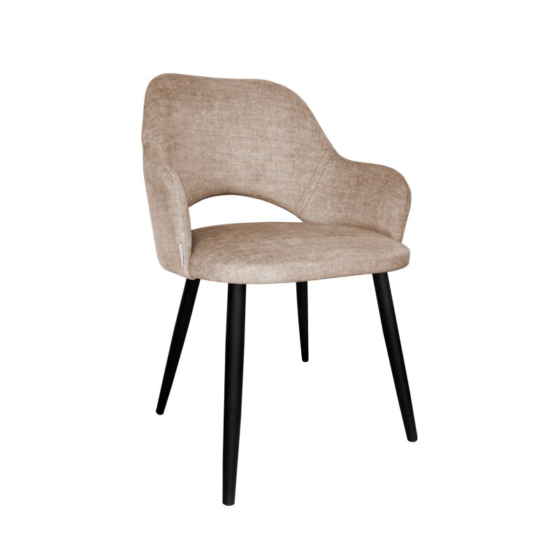 Krzesło Milano tkanina Vogue – noga metalowa, styl i komfort