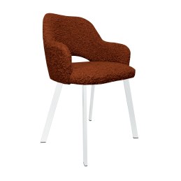 Krzesło Milano tkanina Rolf noga metalowa