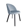 Krzesło TRIX tkanina Welur noga metalowa