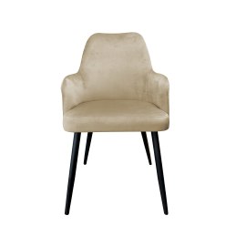 Krzesło WESTA tkanina Welur – noga metalowa