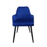 Krzesło WESTA welur nogi metalowe