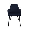 Krzesło WESTA tkanina Welur – noga metalowa
