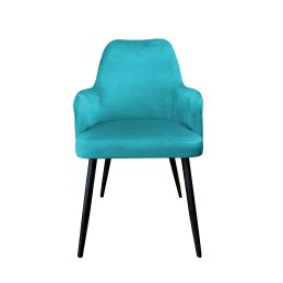 Krzesło WESTA tkanina Welur – noga metalowa