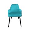 Krzesło WESTA tkanina Welur – noga metalowa