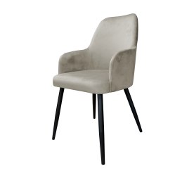 Krzesło WESTA tkanina Welur – noga metalowa