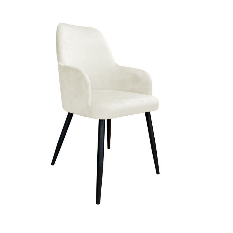 Krzesło WESTA tkanina Welur – noga metalowa