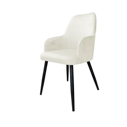 Krzesło WESTA tkanina Welur – noga metalowa