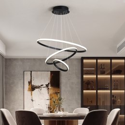 Lampa LED pierścienie AT60-3KSL-Gold – elegancja i styl
