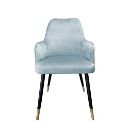 Krzesło WESTA tkanina Welur – noga metalowa