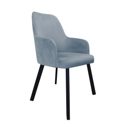 Krzesło WESTA tkanina Welur – noga metalowa