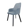 Krzesło WESTA tkanina Welur – noga metalowa