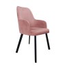 Krzesło WESTA welur nogi metalowe