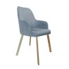 Krzesło WESTA tkanina Welur – noga metalowa