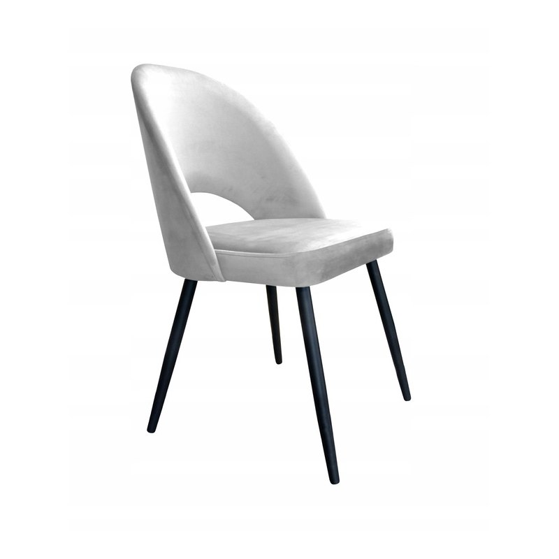 Krzesło Polo tkanina Welur noga metalowa – styl i wygoda