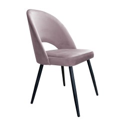 Krzesło Polo tkanina Welur noga metalowa – styl i wygoda