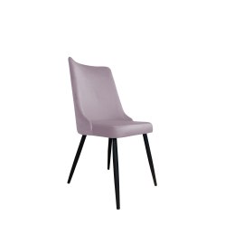 Krzesło Victor tkanina Welur noga metalowa – styl i elegancja