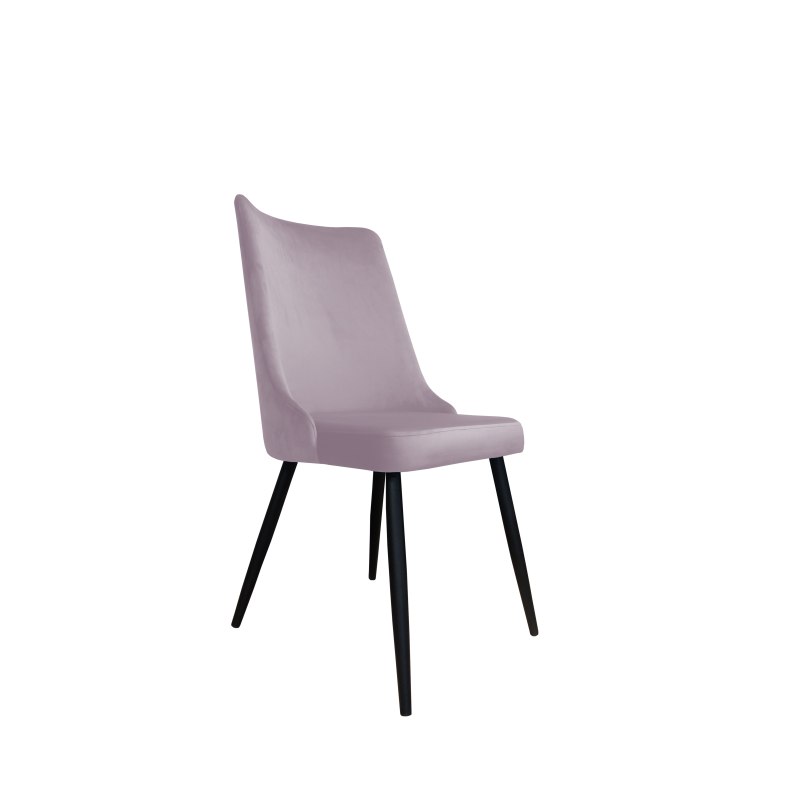 Krzesło Victor tkanina Welur noga metalowa – styl i elegancja