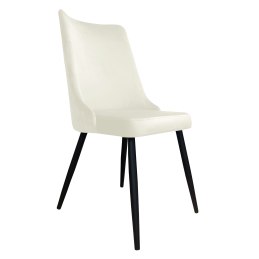 Krzesło Victor tkanina Welur noga metalowa