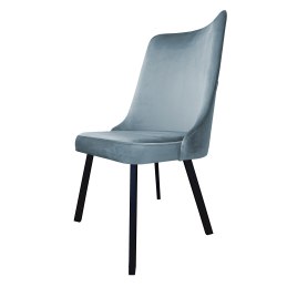 Krzesło Victor tkanina Welur noga metalowa – styl i elegancja