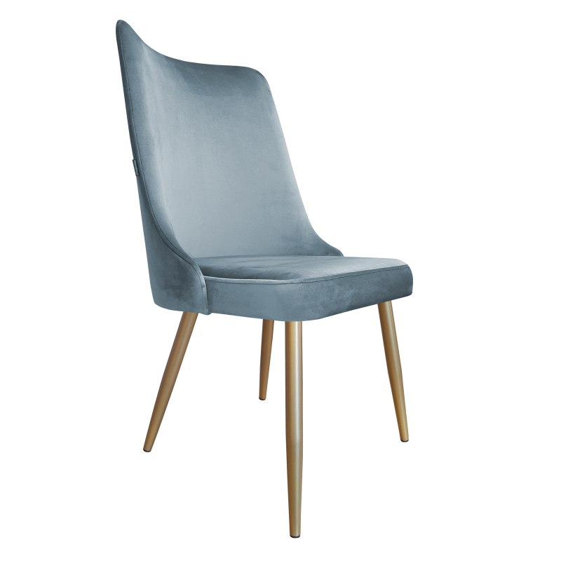 Krzesło Victor tkanina Welur noga metalowa – styl i elegancja