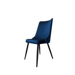 Krzesło Victor tkanina Welur noga metalowa – styl i elegancja