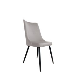 Krzesło Victor tkanina Welur noga metalowa – styl i elegancja