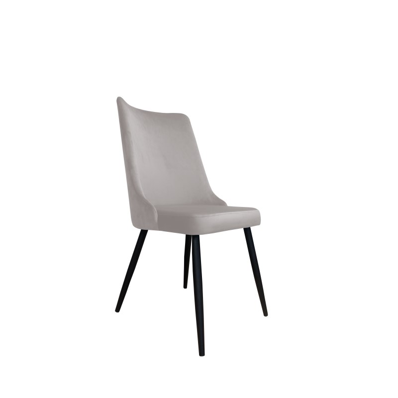 Krzesło Victor tkanina Welur noga metalowa – styl i elegancja