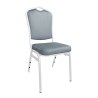 Krzesło bankietowe konferencyjne Vega stelaż metalowy | tkanina Welur