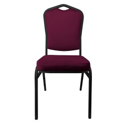 Krzesło bankietowe konferencyjne Vega stelaż metalowy | tkanina Welur
