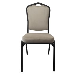 Krzesło Vega tkanina Welur bankietowe konferencyjne stelaż metalowy