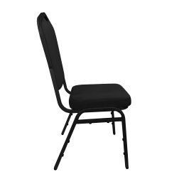 Krzesło Vega tkanina Welur bankietowe konferencyjne stelaż metalowy