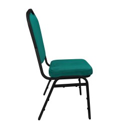 Krzesło Vega tkanina Welur bankietowe konferencyjne stelaż metalowy
