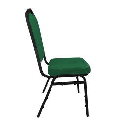 Krzesło Vega tkanina Welur bankietowe konferencyjne stelaż metalowy