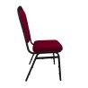 Krzesło Vega tkanina Welur bankietowe konferencyjne stelaż metalowy