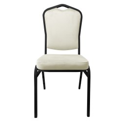 Krzesło bankietowe konferencyjne Vega stelaż metalowy | tkanina Welur