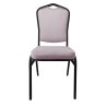 Krzesło bankietowe konferencyjne Vega stelaż metalowy | tkanina Welur